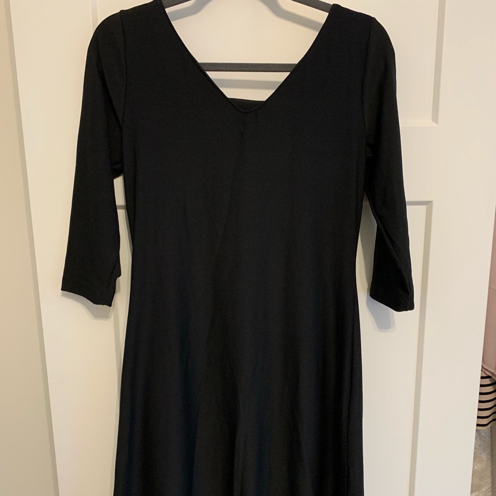 👗👗Little black A-line dress